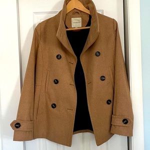 Thread & Supply Camel Pea Coat M